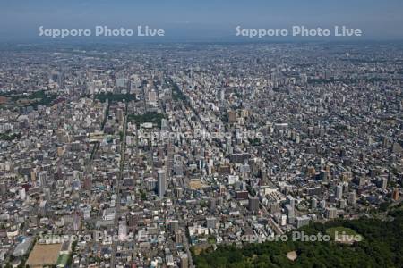 円山から大通公園周辺