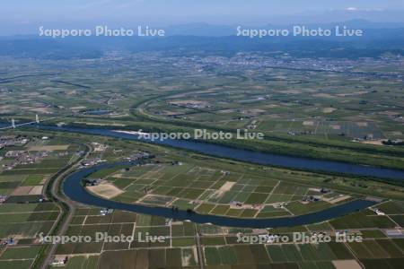 石狩川しのつ湖周辺