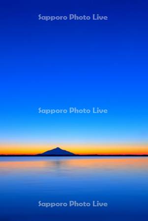 パンケ沼の夕景