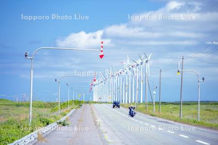 オトンルイ風力発電とオロロンライン