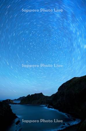 澄海岬と星空