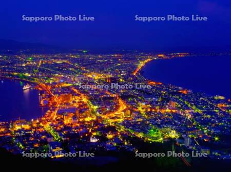 函館山から函館夜景　2012年