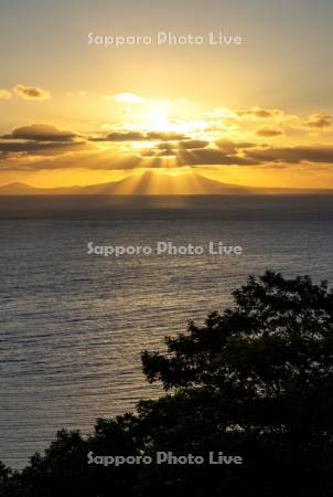 国後島斜陽