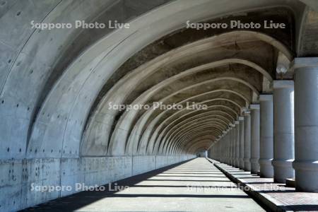 稚内港北防波堤ドーム