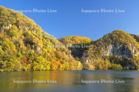 屈足湖　十勝川