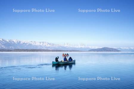 屈斜路湖カヌー