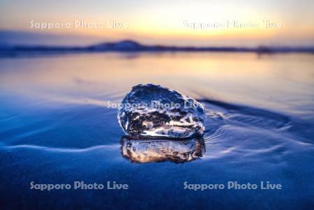 ジュエリーアイスと日の出