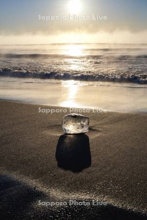 ジュエリーアイスと日の出