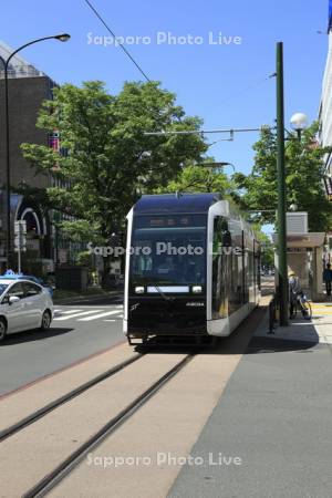 札幌市電　新型低床車両