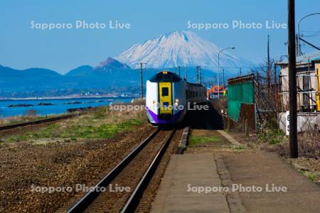 スーパー北斗と羊蹄山