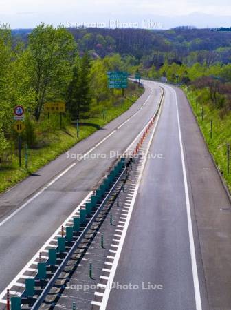 高速道路　道東自動車道