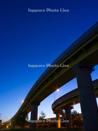 高速道路　道央自動車道