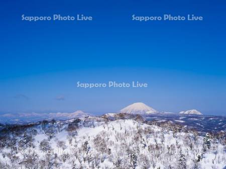 オロフレ峠より羊蹄山