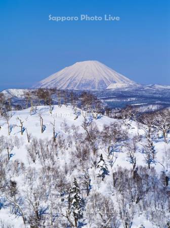 オロフレ峠より羊蹄山