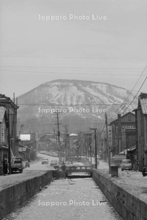 昭和44年　小樽運河