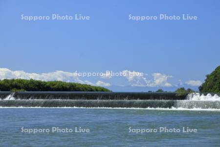 十勝川　千代田堰堤