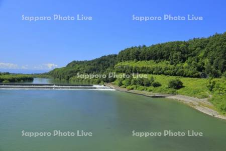 十勝川　千代田堰堤