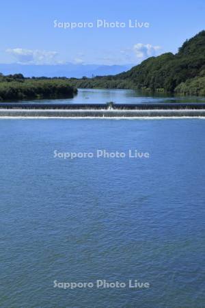 十勝川　千代田堰堤