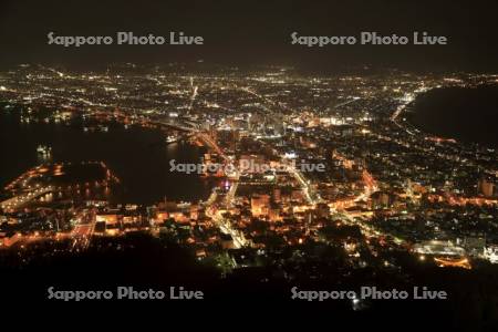 函館山より夜景