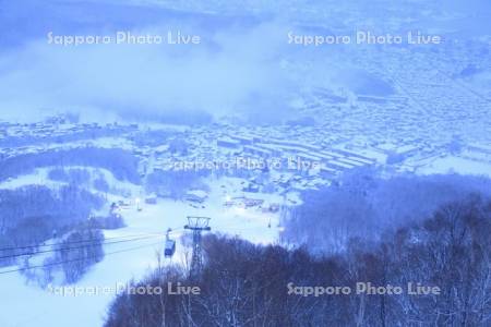 小樽天狗山より市街展望