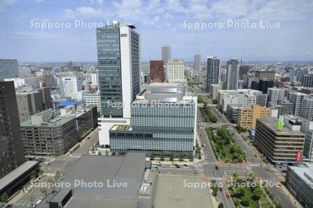 テレビ塔より札幌駅方面