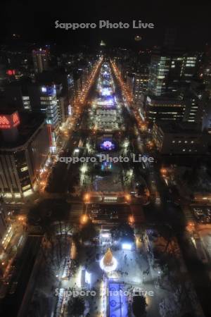 夜の大通公園