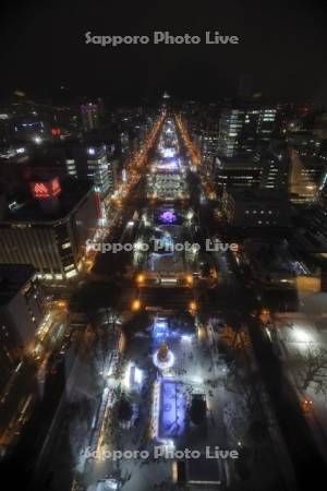 夜の大通公園