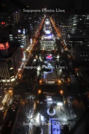 夜の大通公園