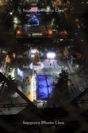 夜の大通公園