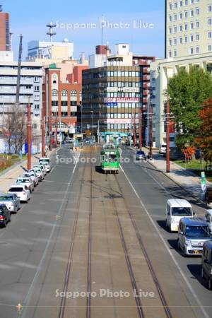 札幌市電　西15丁目電停