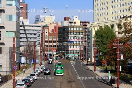 札幌市電　西15丁目電停