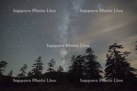 天の川と神仙沼