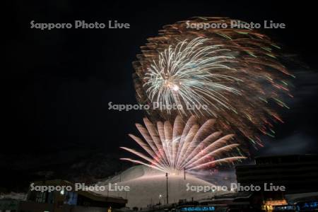 グランヒラフ春休み花火大会