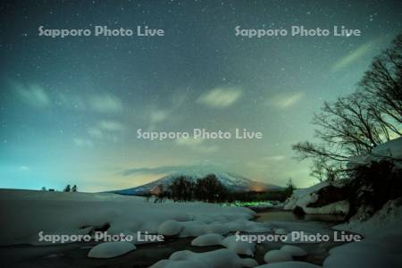 尻別川星景