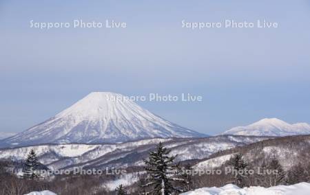 中山峠より羊蹄山