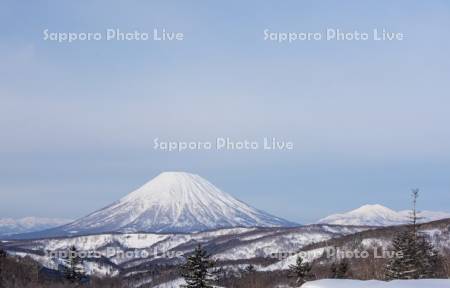 中山峠より羊蹄山