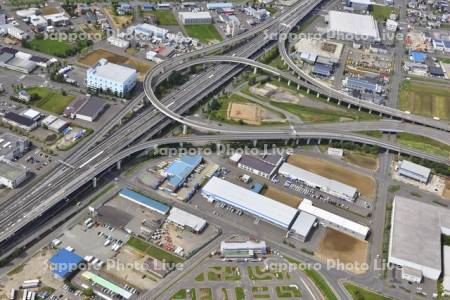 札幌ジャンクション　道央自動車道