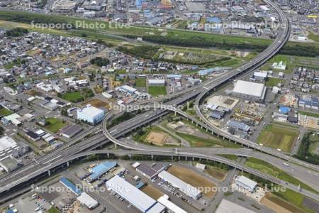 札幌ジャンクション　道央自動車道