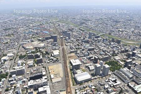 苗穂駅　アリオ札幌　創成川イースト