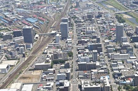 苗穂駅　創成川イースト