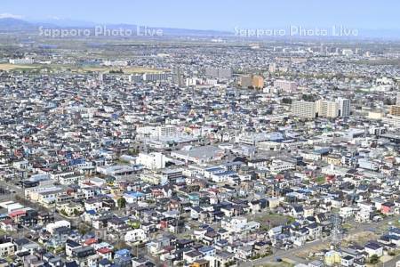 篠路の住宅街