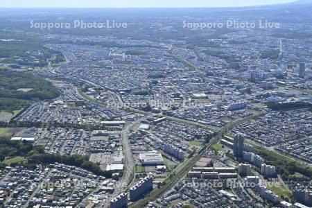 JR森林公園駅～新札幌