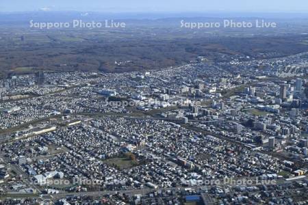 厚別西～厚別駅～野幌森林公園