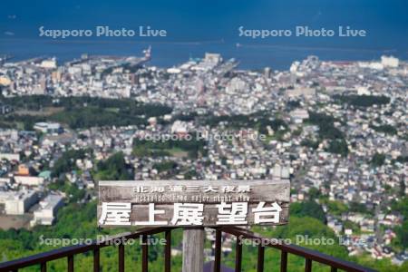 天狗山より市街展望