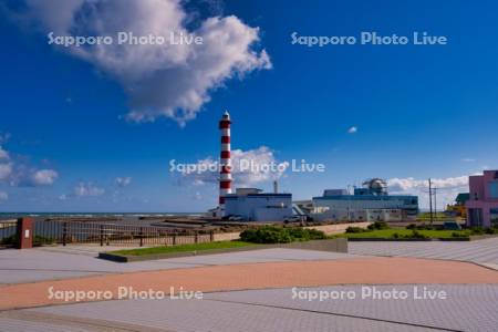 ノシャップ岬より稚内灯台