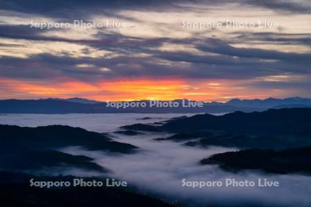 かもい岳国際スキー場より雲海