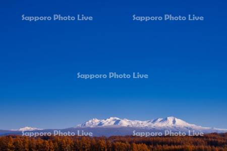 就実の丘より大雪山系