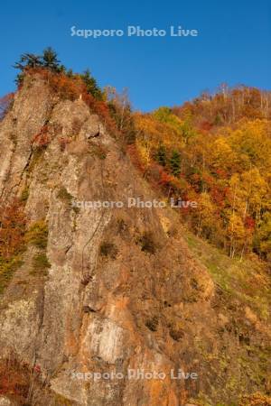 豊平峡の紅葉