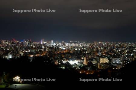 旭山記念公園より市街展望夜景