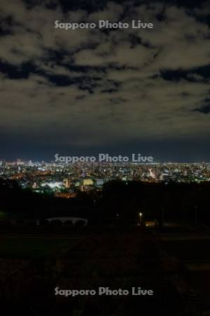 旭山記念公園より市街展望夜景